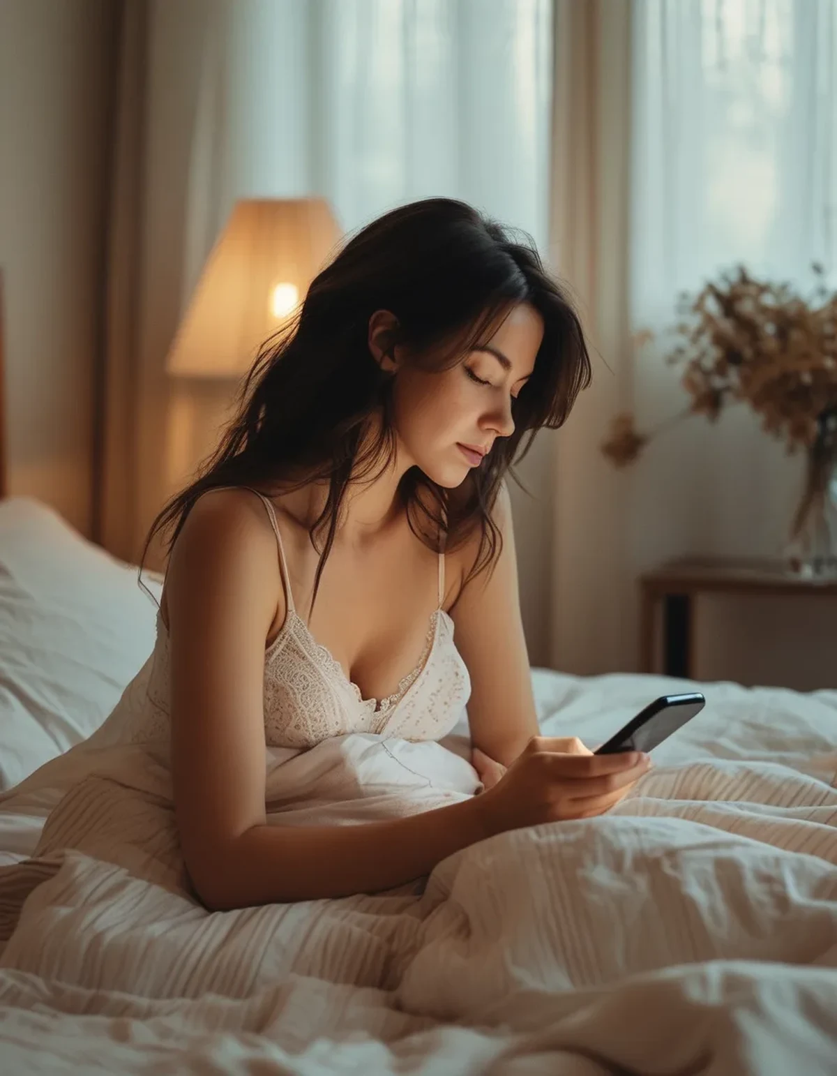 Is Scrolling Before Bed Actually Spiking Your Cortisol?